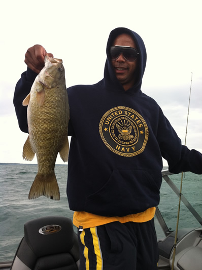 Lake Erie Smallmouth Bass Fishing Guide Charter - 1st Class Bass Charters